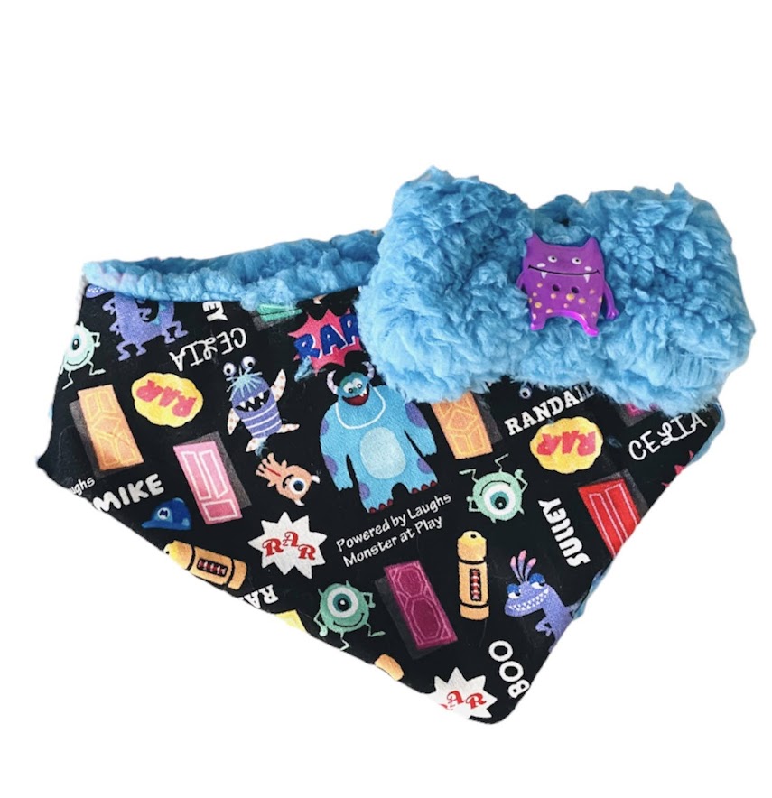 Monster's Inc Blue Monster Bandana